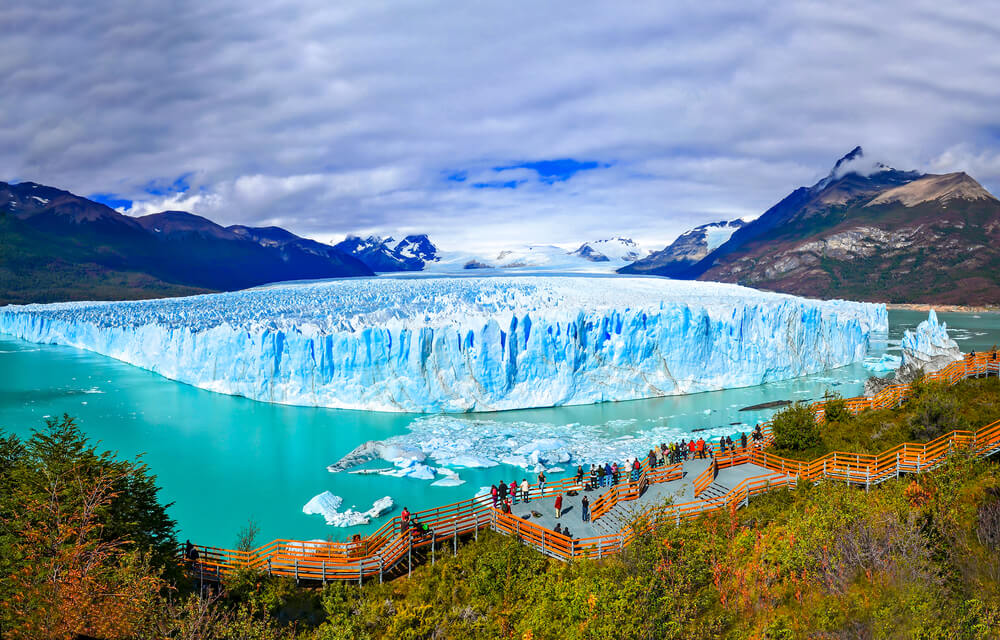 Vista del glaciar Perito Moreno