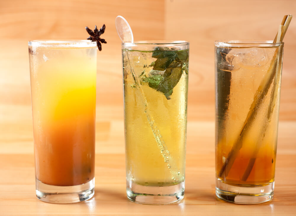 Vasos de pisco chilcano