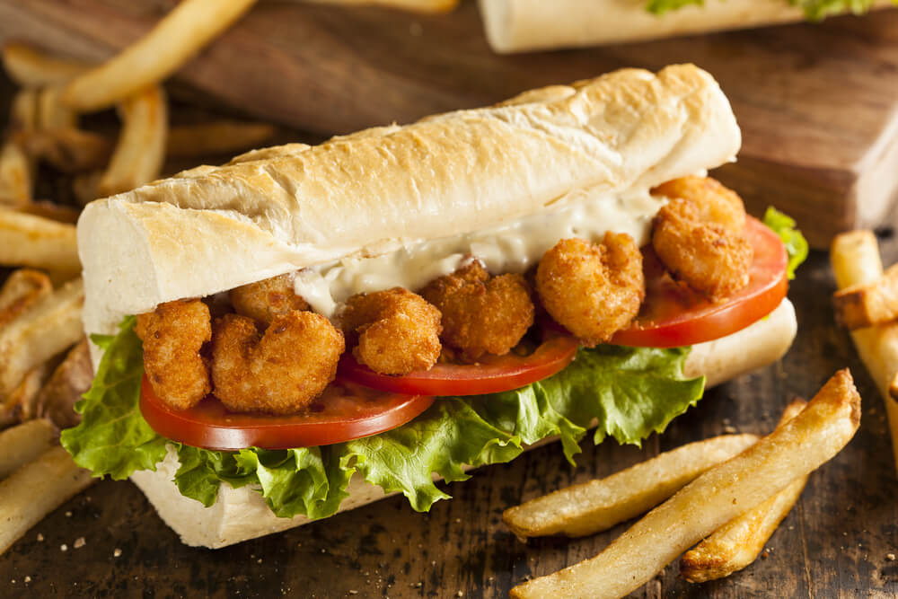 Po'boy, t´pico de la gastronomía de Nueva Orleans