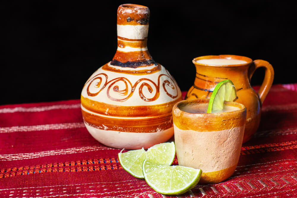 Vaso de pulque