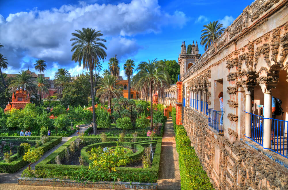 Jardines de los Reales Alcázares de Sevilla