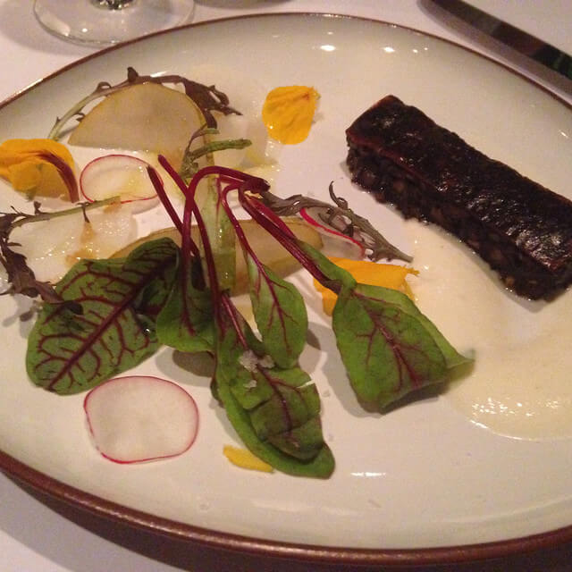 Plato de Tegui, uno de los mejores restaurantes de América Latina