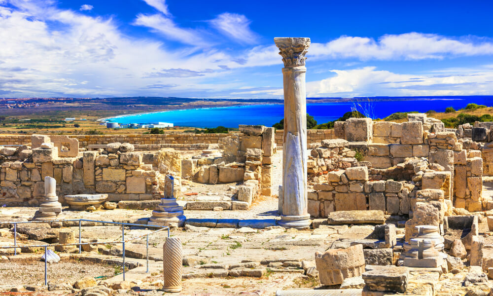 Ruinas de Kourión en Chipre