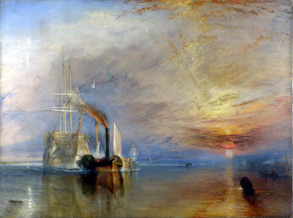 Cuadro "El temerario" de William Turner
