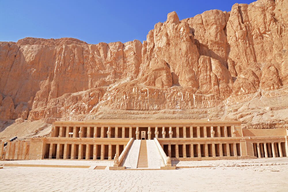 Templo Deir el-Bahari en Egipto