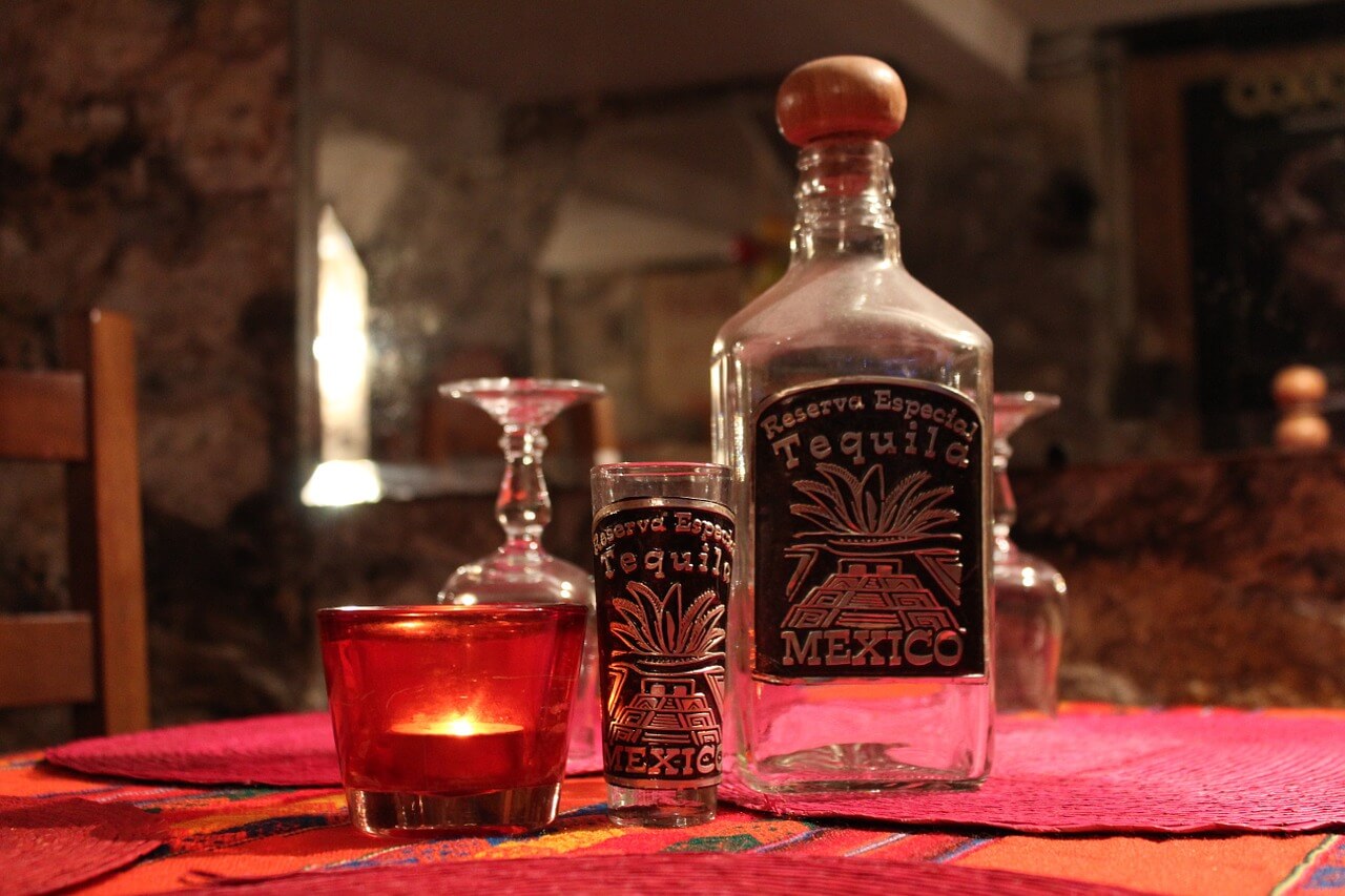 Botella de tequila