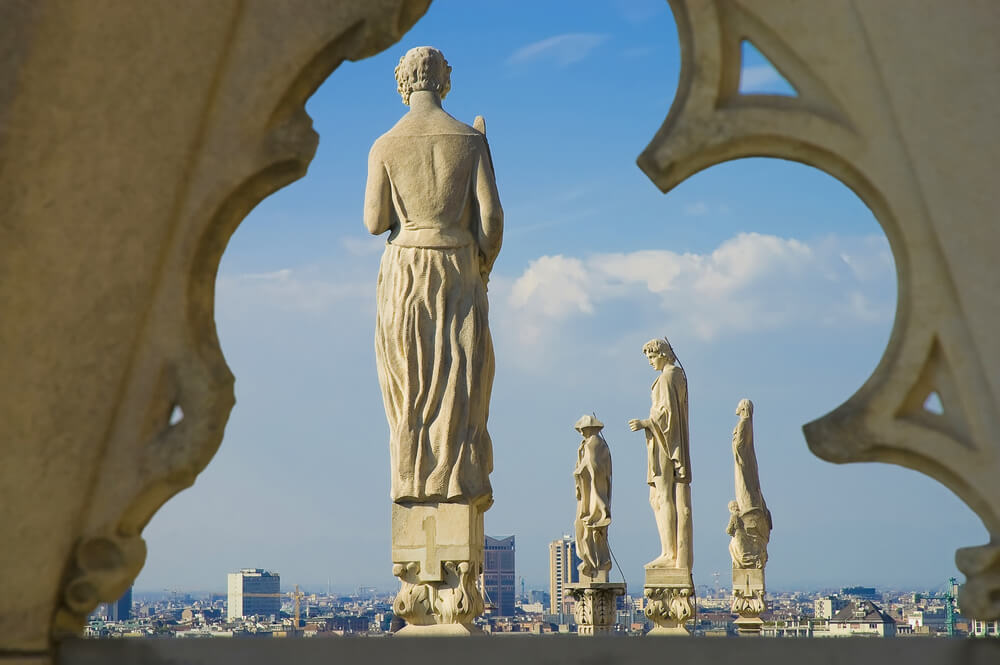 Vista desde la terraza del Duomo