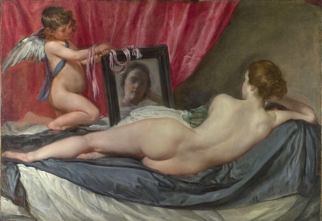 "Venus del espajo" de Velázquez