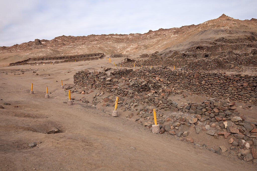 Restos en Quebrada de la Vaca