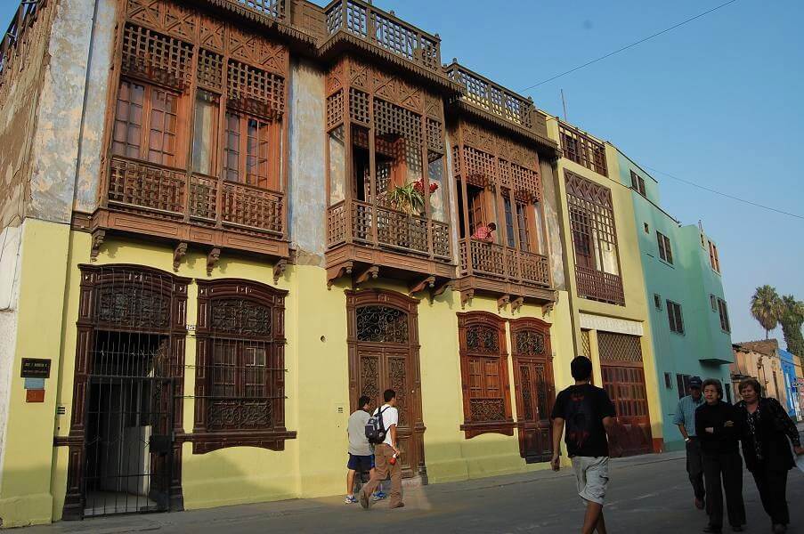 Arquitectura en el barrio de Barranco