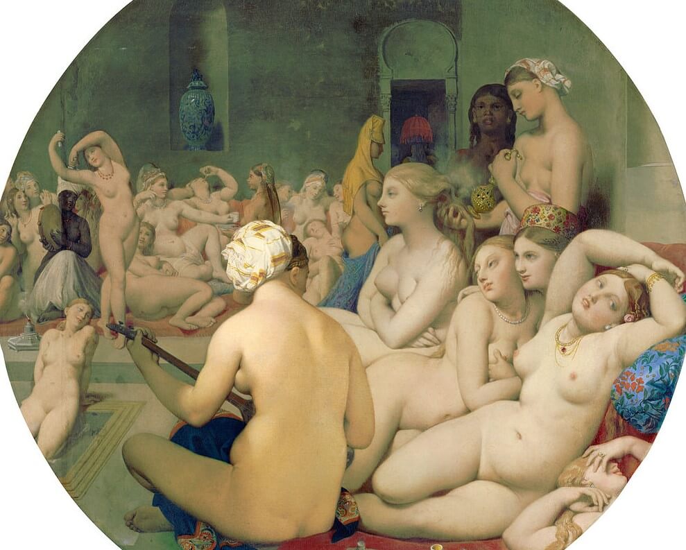 Cuadro 'El baño turco'