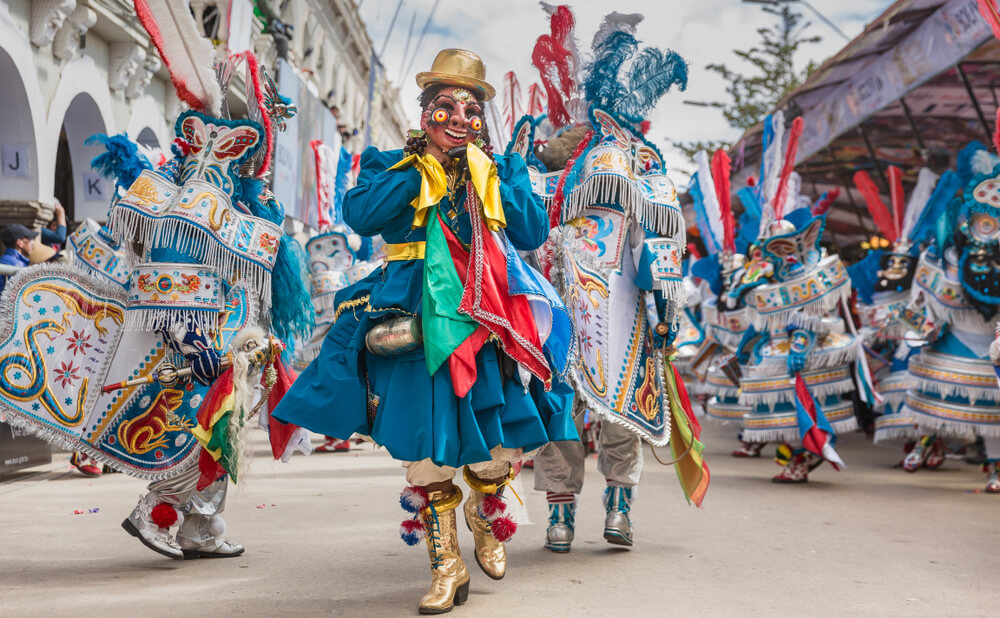 Desfile del carnaval de Oruro