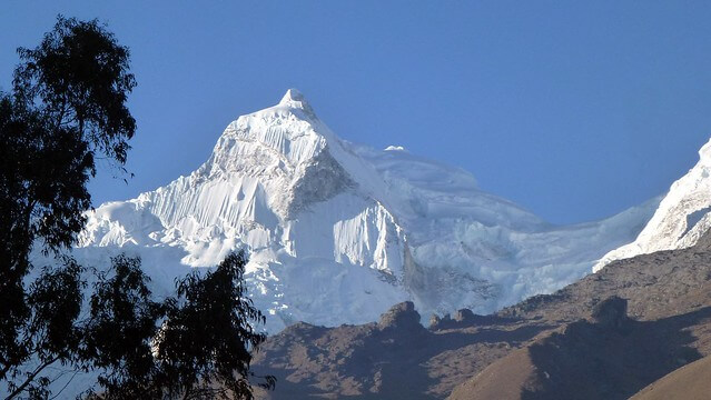 Cordillera Blanca en Perú