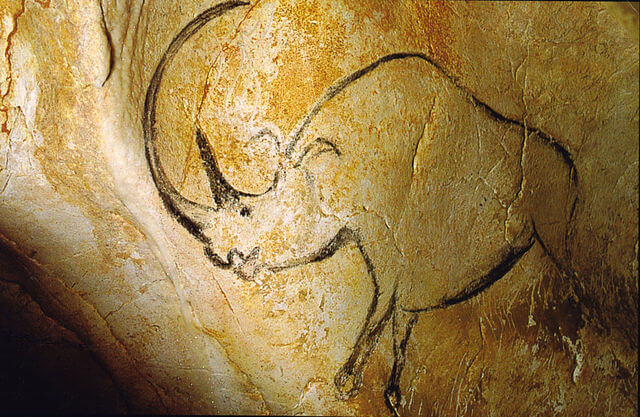 Rinoceronte en la cueva de Chauvet