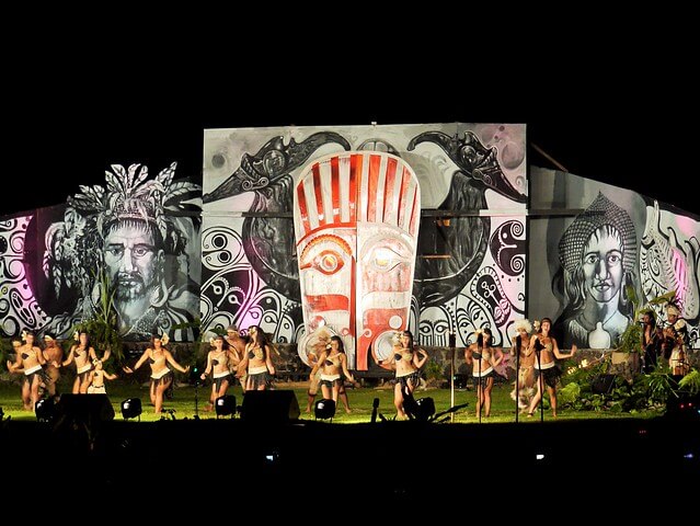 Escenario del Tapati Rapa Nui