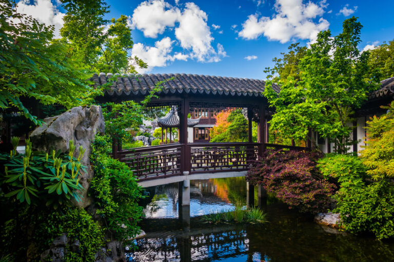 La arquitectura del jardín chino, un elemento clave