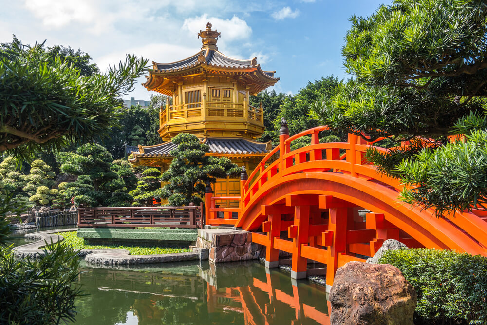 Jardín Nan Liang en Hong Kong