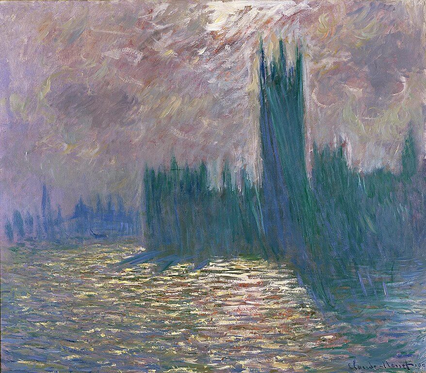 'Londres, el Parlamento' de Monet