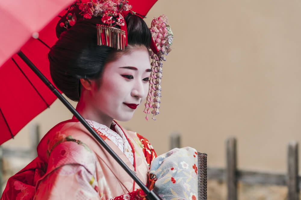 Maiko en Kioto