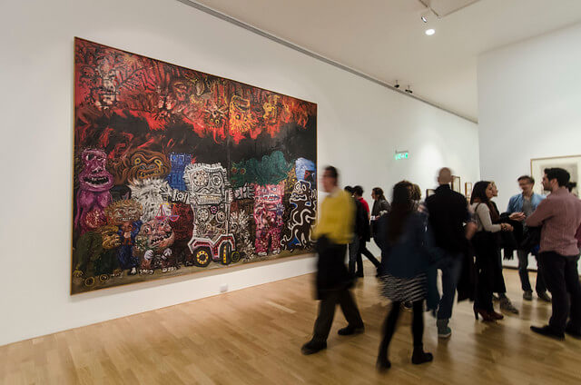 Interior del Museo Nacional de Bellas Artes