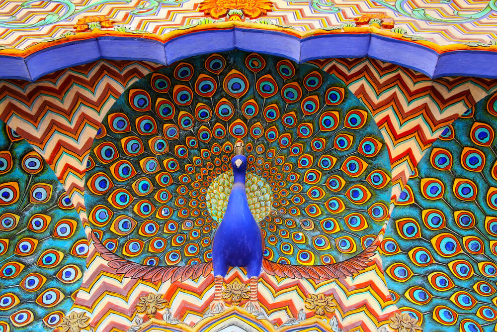 Peacok Gate del Palacio de Jaipur
