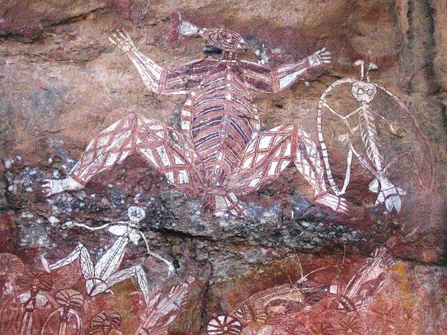 Arte rupestre en Kakadu
