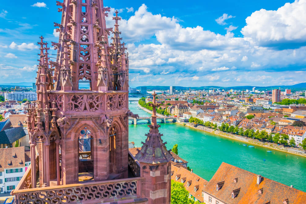 Vista del Rhin desde la catedral