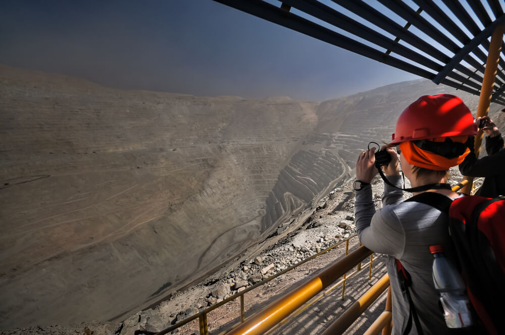 Turista en Chuquicamata