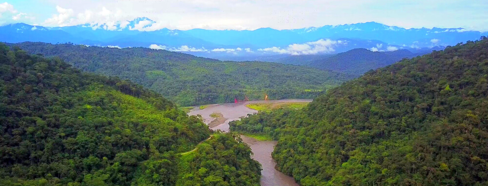 Vista del Parque Nacional del Manu