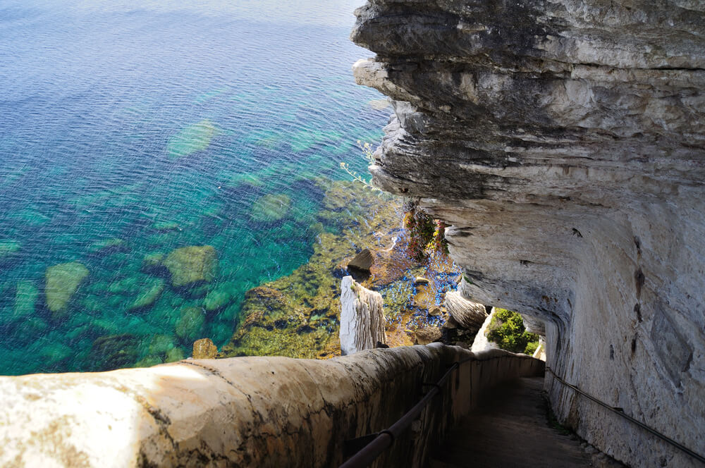 Interior de la escalera