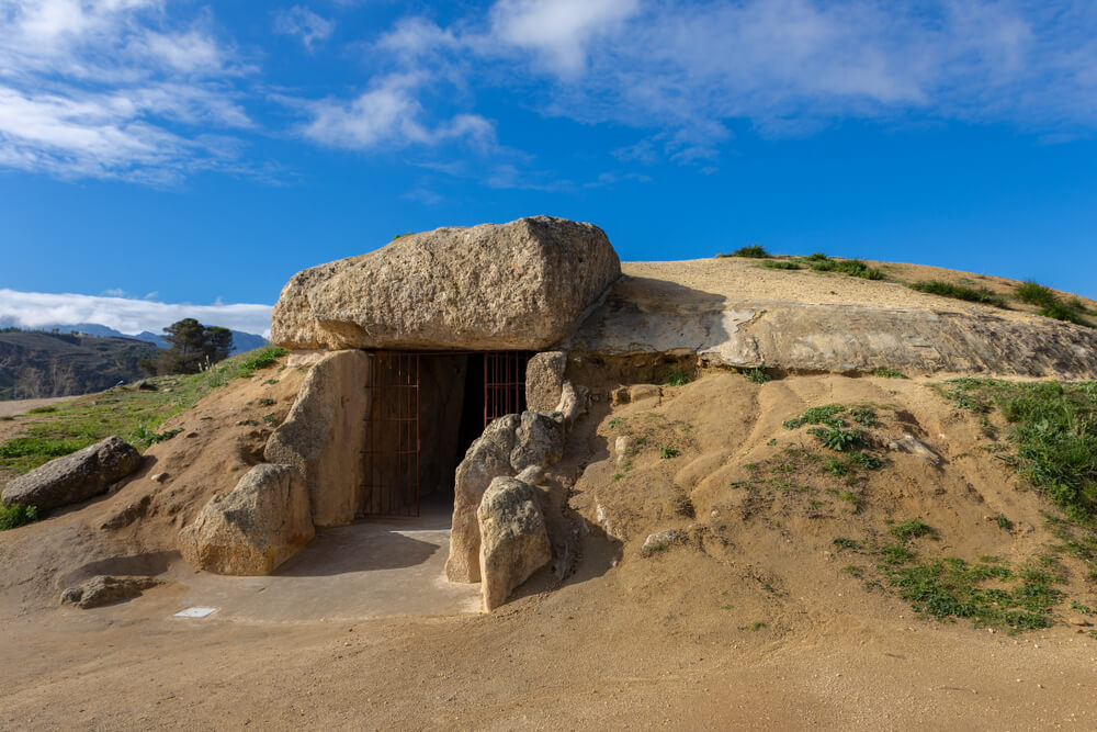 Dólmen de Menga, uno de los monumentos más antiguos