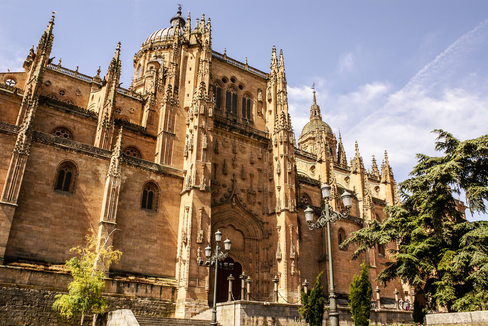 Fachada de la catedral de Salamanca