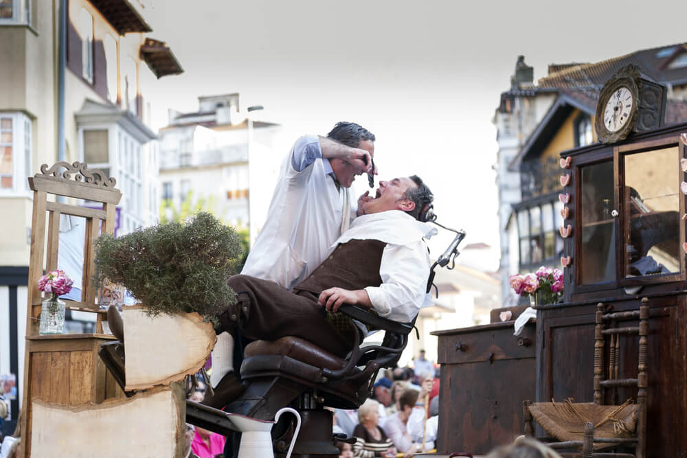 Representación del Festival de Teatro de Avignon