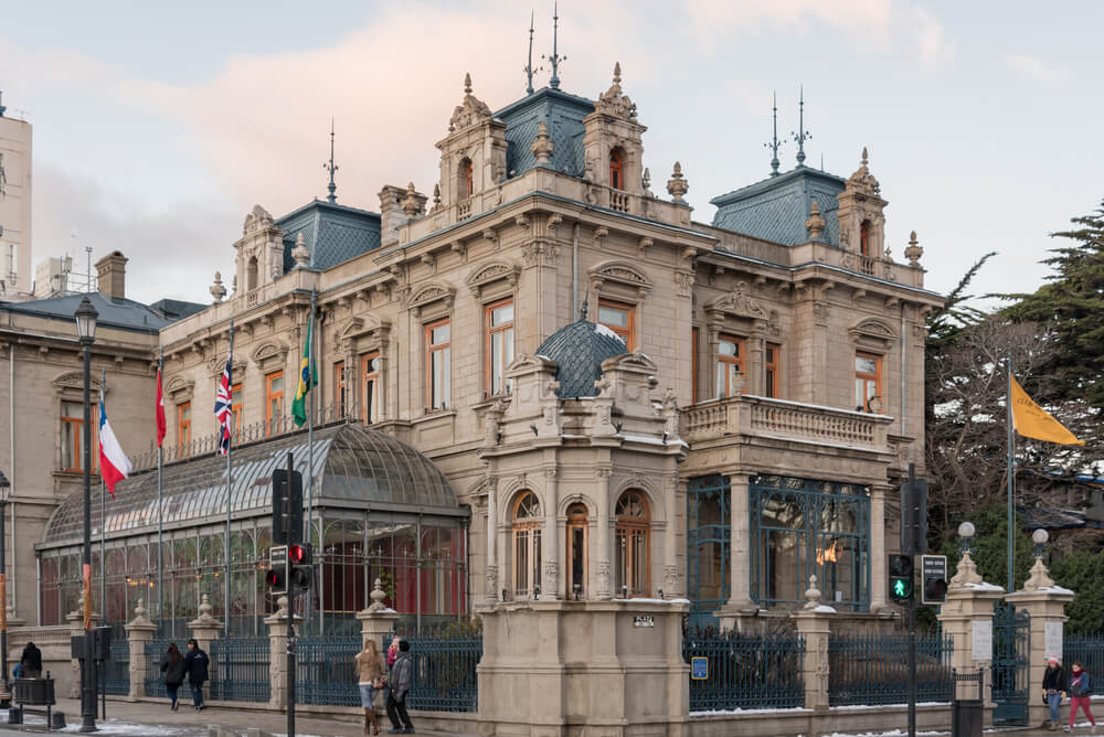 Palacio SaraBraunen la ciudad de Punta Arenas