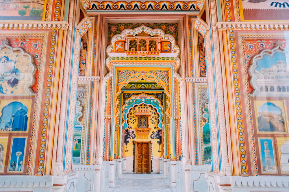 Patrika Gate, uno de los lugares más bellos de Jaipur