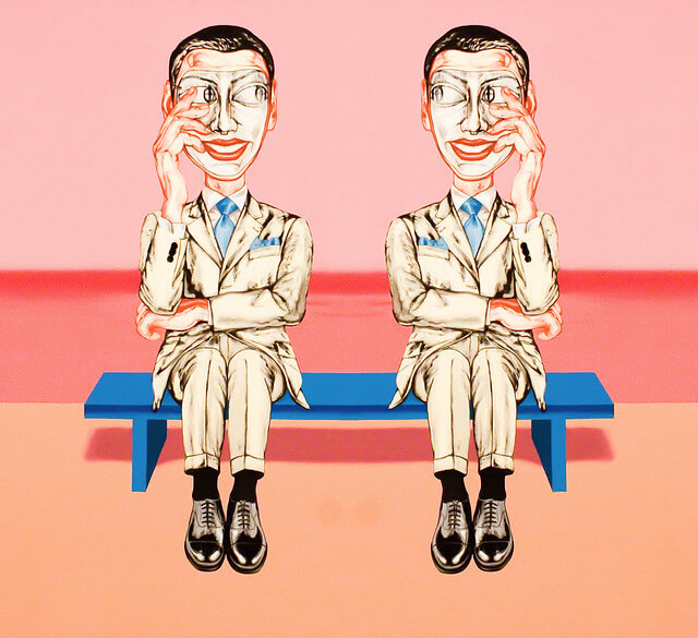 Pintura de Zeng Fanzhi