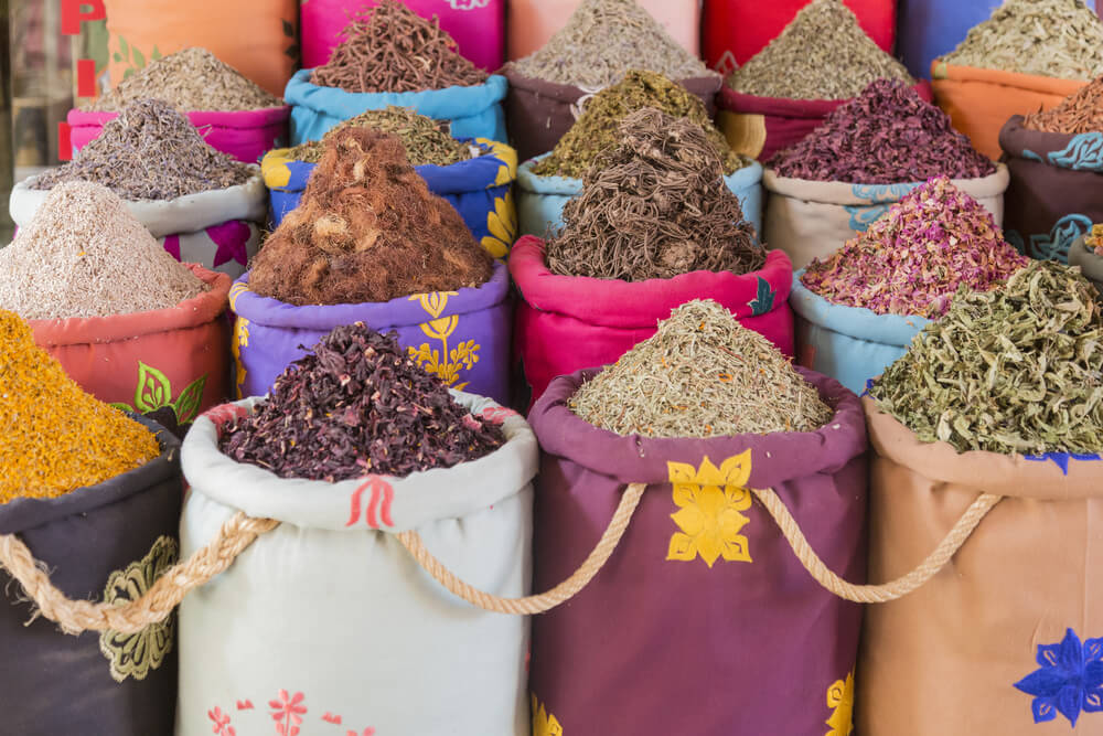 Puesto de especias