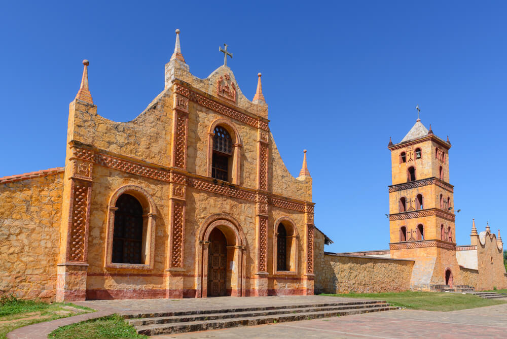 Misión en San José de Chiquitos en Bolivia