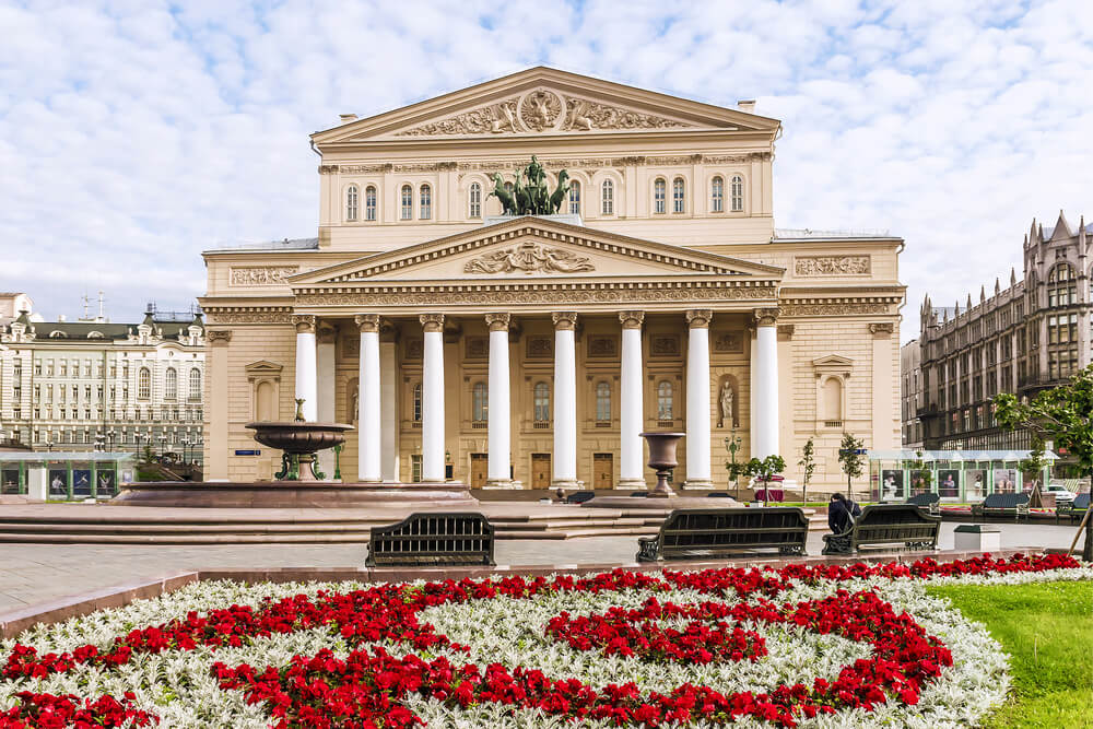 Teatro Bolshoi en Moscú 