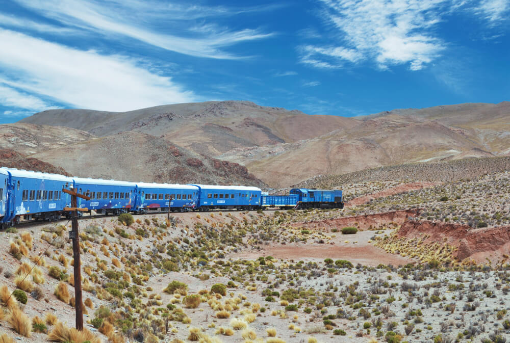 Tren en Salta, Argentina