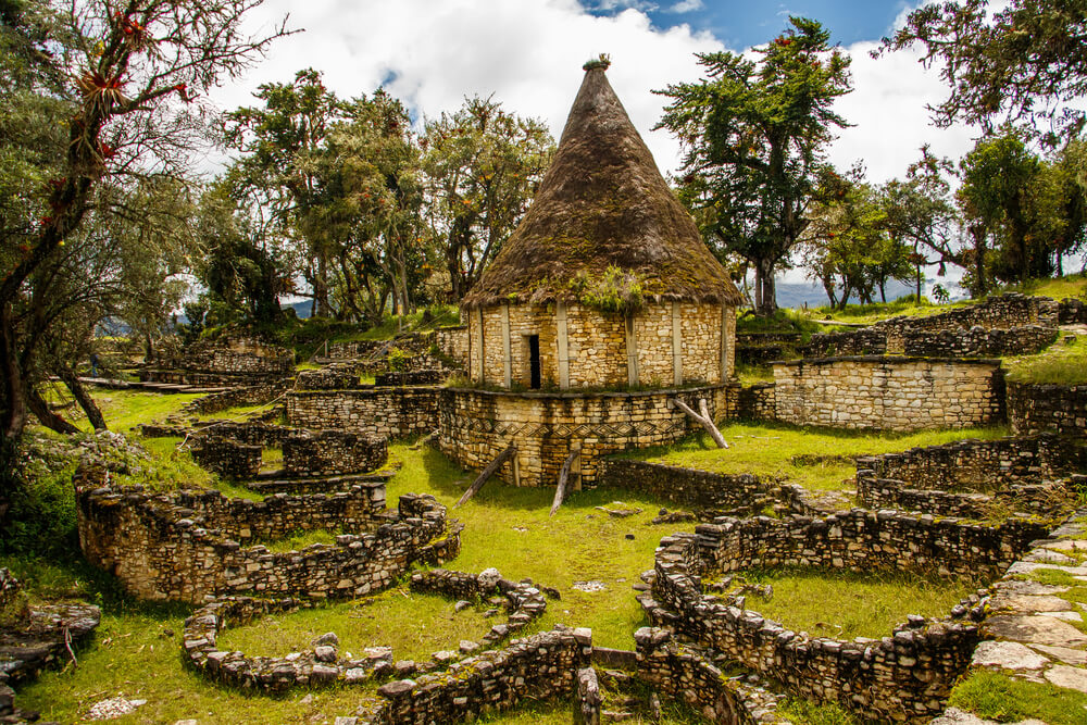 Vivienda de Kuélap, una de las ruinas incas más interesantes