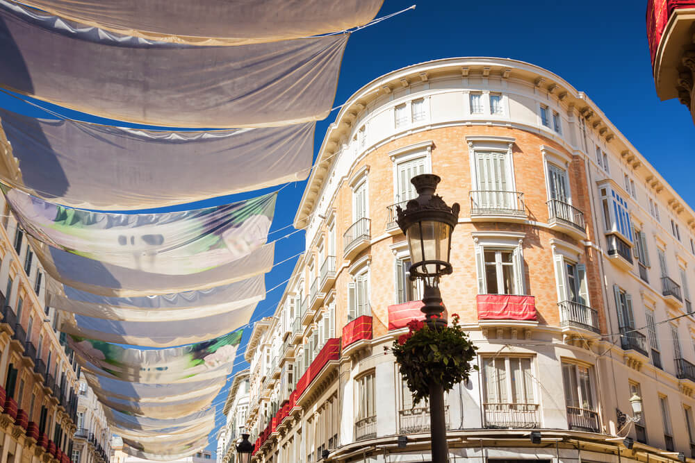 Edificio de la calle Larios de Málaga