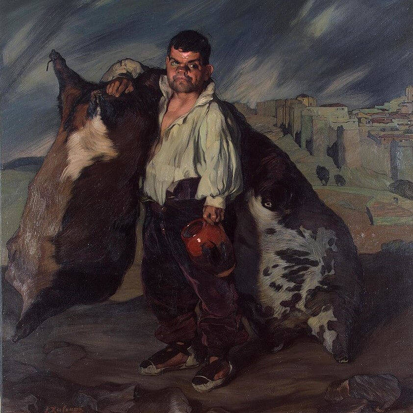 'El enano Gregorio el Botero' de Ignacio Zuloaga