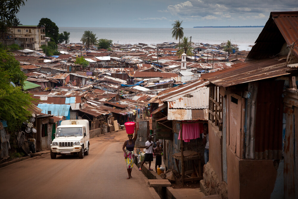 Freetown en Sierra Leona