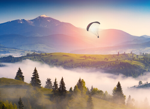 Los mejores lugares del mundo para saltar en paracaídas