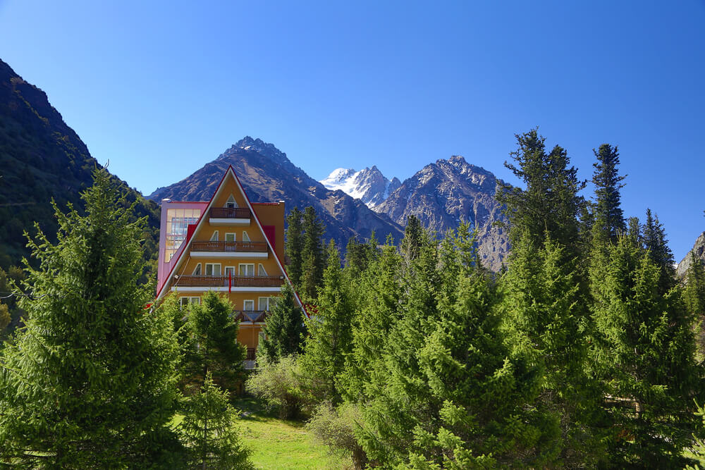 Hotel en la naturaleza