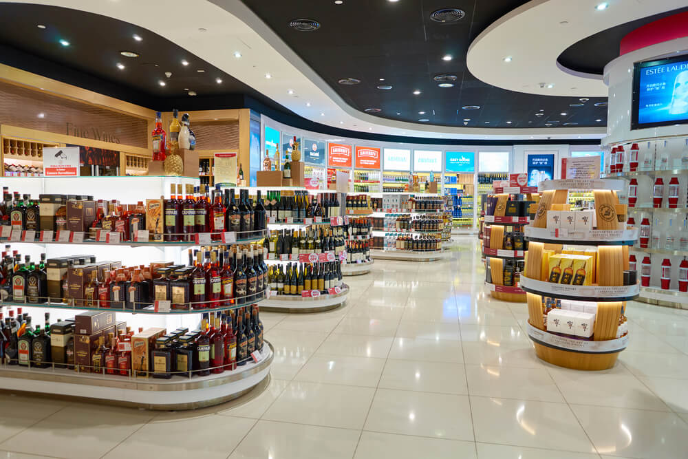 Interior de una tienda