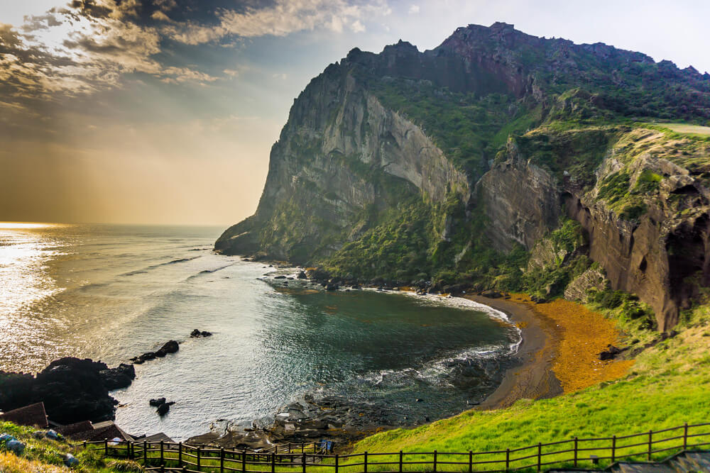 Paisaje de la costa