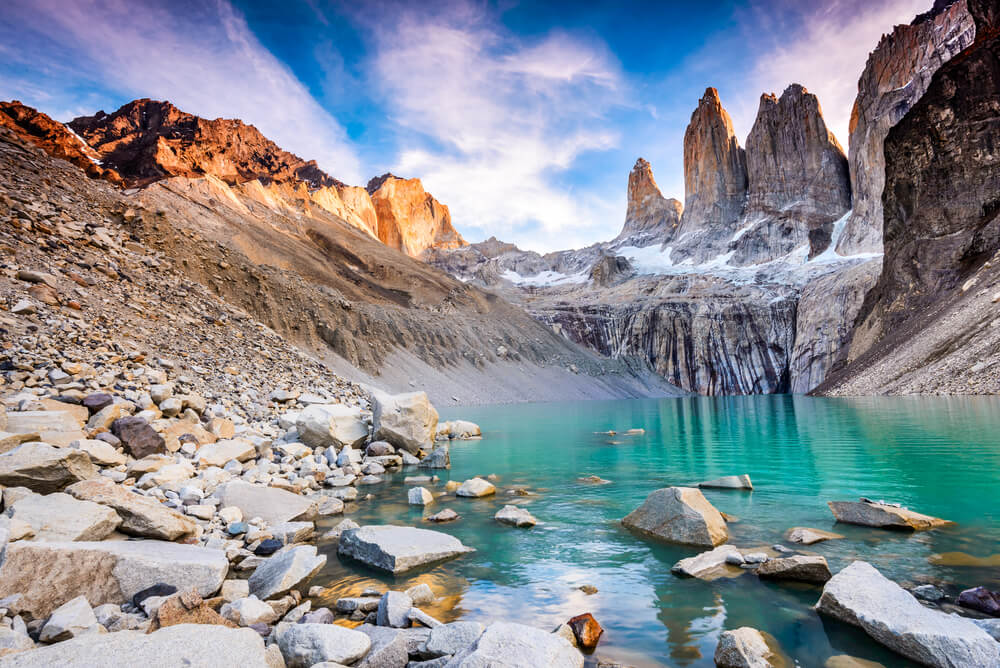 Laguna en Torres de Paine