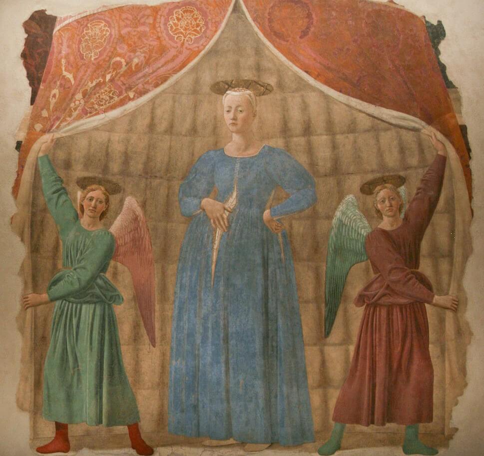 'Virgen del parto' de Piero della Francesca